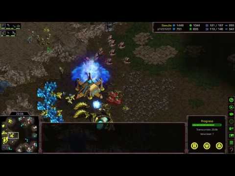 Jaedong (Z) vs GoooJIla (P) en Aztec 2/2 - StarCraft BroodWar REMASTERED