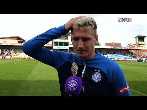 Aco Jukić zum 3:0-Sieg in Hartberg bei #ViolaTV (09/2022) #faklive #Veilchen