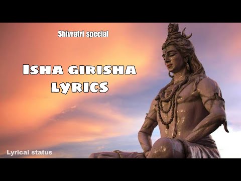 MOST POPULAR SONG OF LORD SHIVA EVER | Shiva songs | Isha Girisha Nareha Paresha | Shiv stuti