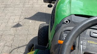 John Deere X125 havetraktor til salg - Billede 4 | Agroline DK John Deere X125 havetraktor | Billede 4 - Agroline