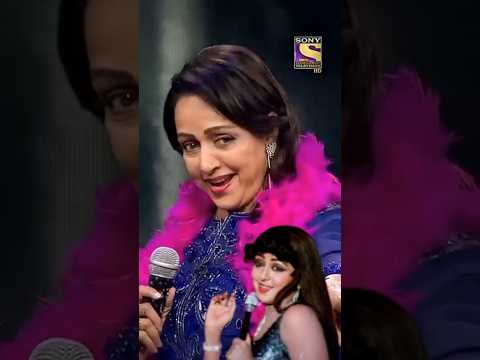 🌹mere ✨ Naseeb 💞mein tu Hai 💖💎🥀nahin ' hema malini' dance "Indian idol" #amitabhbachchandancesong