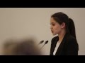 Concours D éloquence 2015 Hanna Zerguit