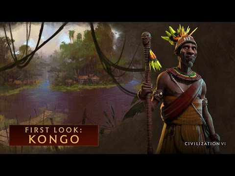 文明帝國VI》--初見：剛果。 (CIVILIZATION VI - First Look: Kongo)