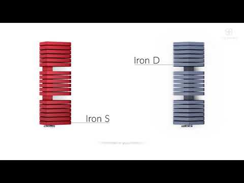 Видео презентация полотенцесушителей Terma Iron D и Iron S