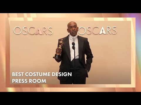 Paul Tazewell 'Wicked' Best Costume Design Press Room Speech | 97th Oscars (2025)