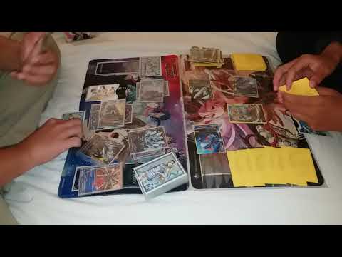 Futurecard Buddyfight! Mobile Aerial Team (Hero W) vs Galaxy Exalt, Cosmoman (Hero W)