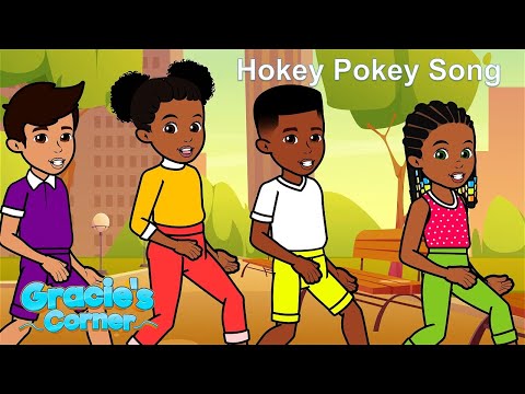 Hokey Pokey Song | Gracie’s Corner | Kids Songs + Nursery Rhymes