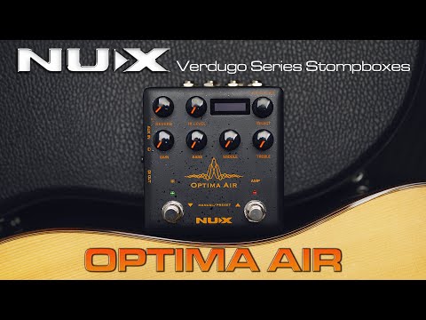 Nux Optima Air / IR NAI-5 Verdugo Series Acoustic Simulator Preamp Guitar Pedal image 11