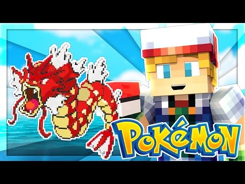 A SHINY GYARADOS!? (POKEMON MINECRAFT)