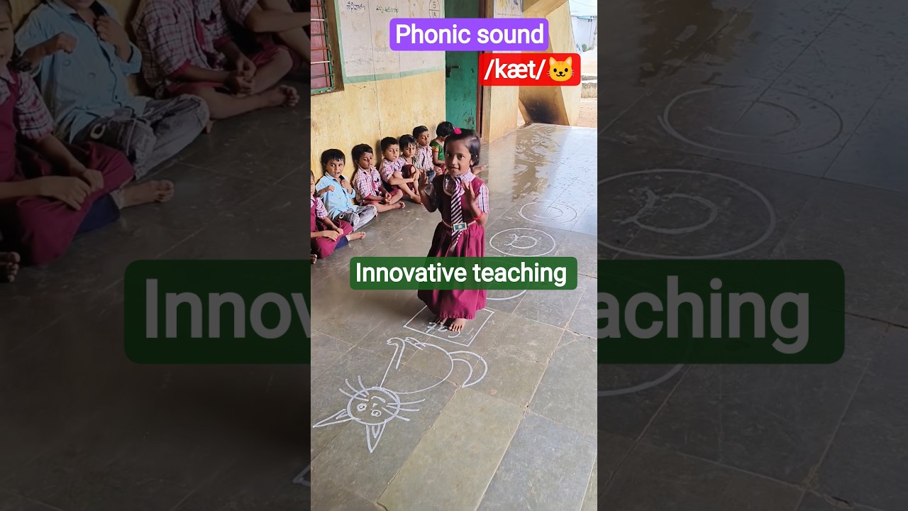 Phonic sounds /cat/ | Phonetics | Teacher Innovation Ideas | Creative teaching #teachingstrategies