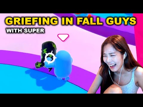 Griefing In Fall Guys - w/ Super
