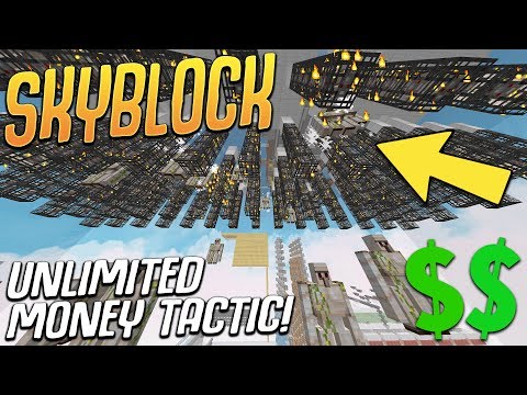 This OP Skyblock Farm Makes SO MUCH MONEY! ($50Million In 5Mins) (Minecraft Skyblock) #19