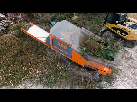 Grünschnitt zerkleinern mit dem IMPAKTOR 250 EVO