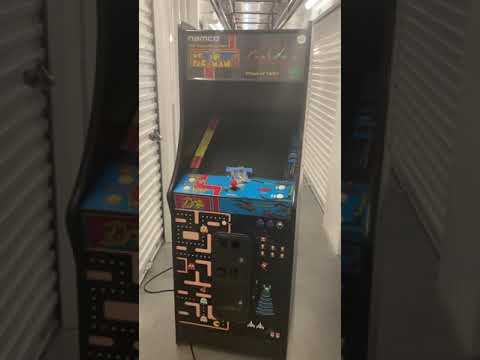 Ms. Pac-Man/Galaga 20 Year Reunion Standup Classic Video Arcade Game #1