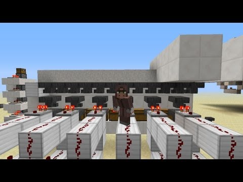 Minecraft Tutorial - Sistema di smistamento automatico