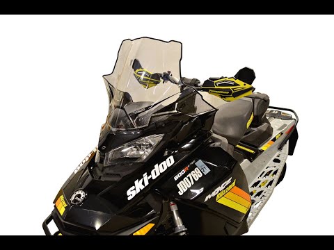 Ski Doo Gen4 windshield installation instructions