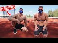 Bodybuilders try PACER Fitness Test (Beep Test) without practice