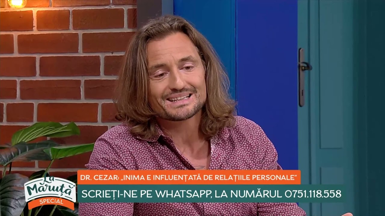 Dr. Cezar: "Inima este influențată de relațiile personale"