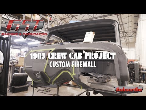 C10 Custom Firewall on the '65 Chevy Crew Cab