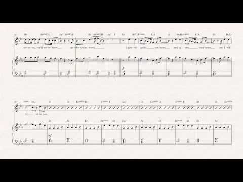 Horn - Fix You - Coldplay Sheet Music, Chords, & Vocals