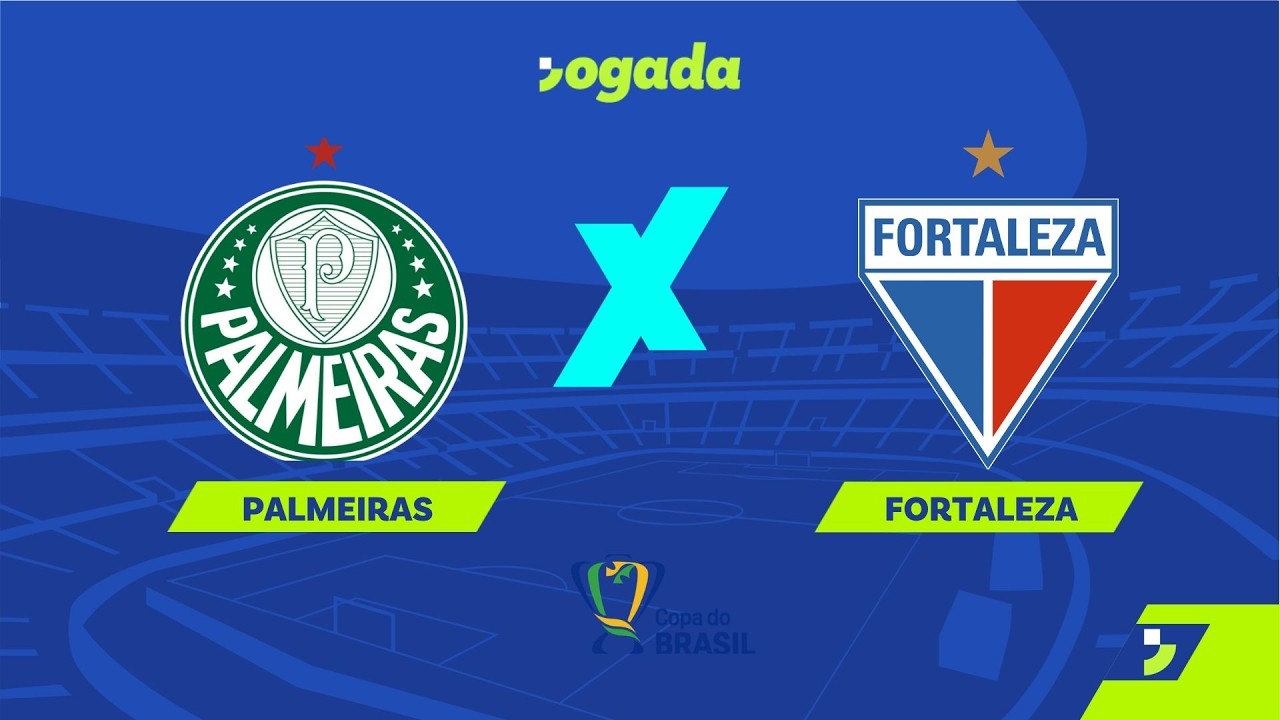Imagem da notícia Palmeiras x Fortaleza, pela Copa do Brasil: Acompanhe Ao Vivo e em Tempo Real