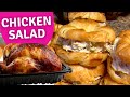 Rotisserie Chicken Recipes Chicken Salad Sandwich Leftover Rotisserie Ideas