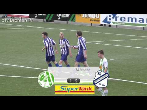 asv Dronten - sc Veenwouden (5 maart 2016)