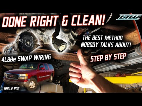 Budget Turbo Yukon XL 4L80 Conversion (Part 4): THE WIRING CONVERSION LIFE HACK! The BEST Way!
