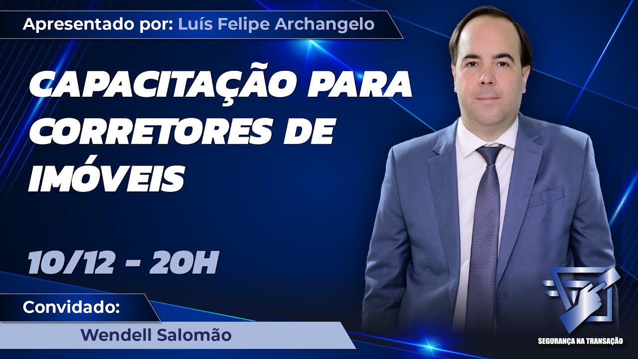 Capacitação para corretores de imóveis - Segurança na Transação 009