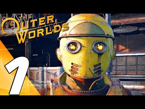THE OUTER WORLDS - Gameplay Walkthrough Part 1 - Prologue (Full Game) PC Max Settings