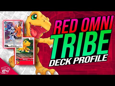 Digimon Card Game: Red Omni Tribe Deck Profile