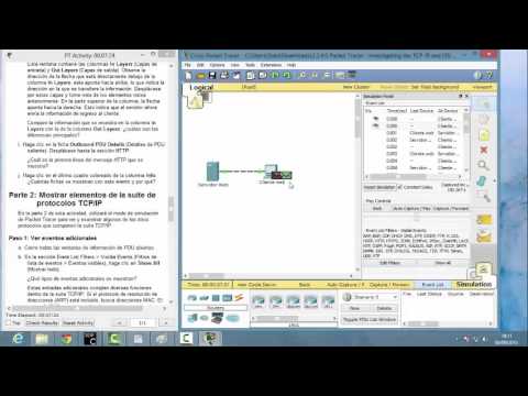 TUTORIAL 3.2.4.6 (packet tracer)