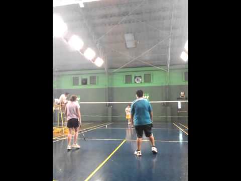 Badminton - francis, justine vs. Yopi n asian chic