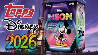  Topps Disney Neon 2026
