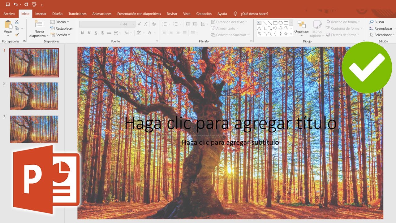 Como Poner una Imagen de Fondo en Power Point