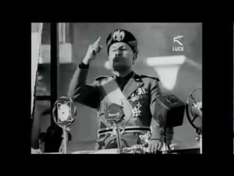 Mussolini Speech English Translation