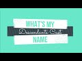What's My Name - Karaoke - Descendants Cast