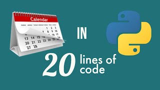Creating calendar in Python || PyQt QCalendarWidget