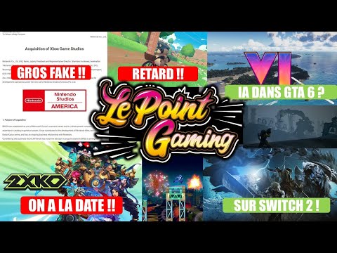 🔥GAMING NEWS (31/12): NINTENDO BUYING XBOX (or not), Monster Hunter on Switch 2, GTA 6 made by AI?
