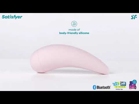 SATISFYER CURVY2+ SUJUNGTI PROGRAMĄ ROŽINIS video