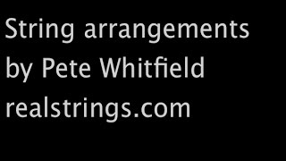 Pete Whitfield : string arrangements