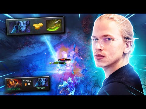 How Topson plays RIKI MID in EU Ranked 😈