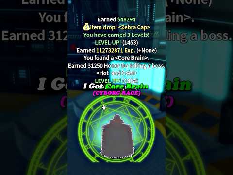 ✅ You Found Core Brain (Cyborg Race) Blox Fruits #roblox #bloxfruits #onepiece #robloxedit #shorts