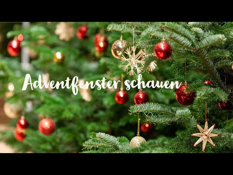 Adventfenster schauen - Bastelanleitung Gewürzkranz