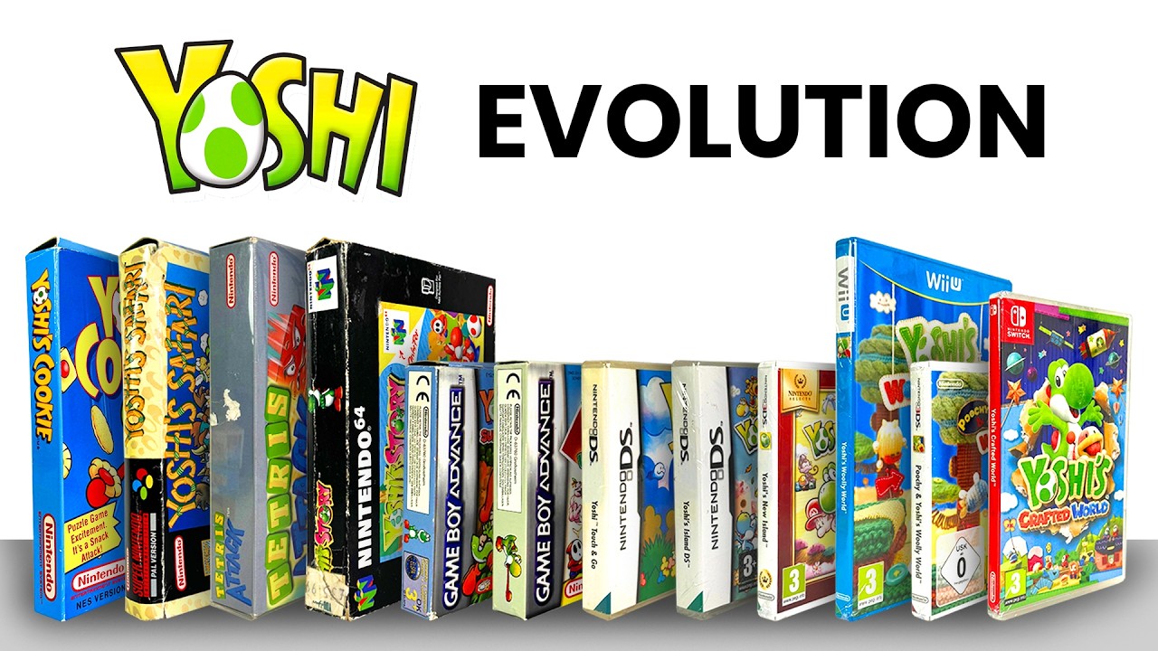 Evolution of Yoshi Games (1991-2026)