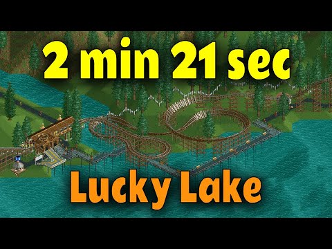 Beating Lucky Lake in 2m 21s - OpenRCT2 speedrun