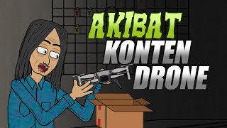 Download lagu Akibat Bikin Konten Sembarangan - Trigon - Animasi Lucu - Kartun Lucu mp3