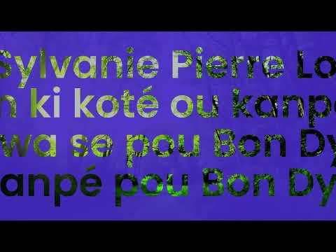 Jézu se Ou nou vlé ,  SYLVANIE PIERRE LOUIS  EXCELLENTE NATURELLE VOIX