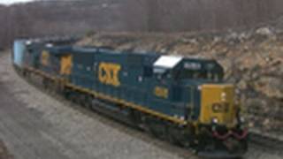preview picture of video 'Keystone Viaduct PA 03.26.11: K676'