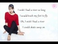 Glee - River (lyrics) 
